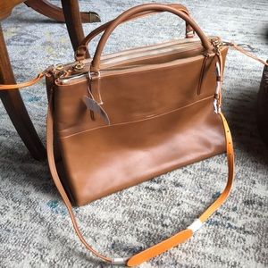 Camel Toned Coach Purse